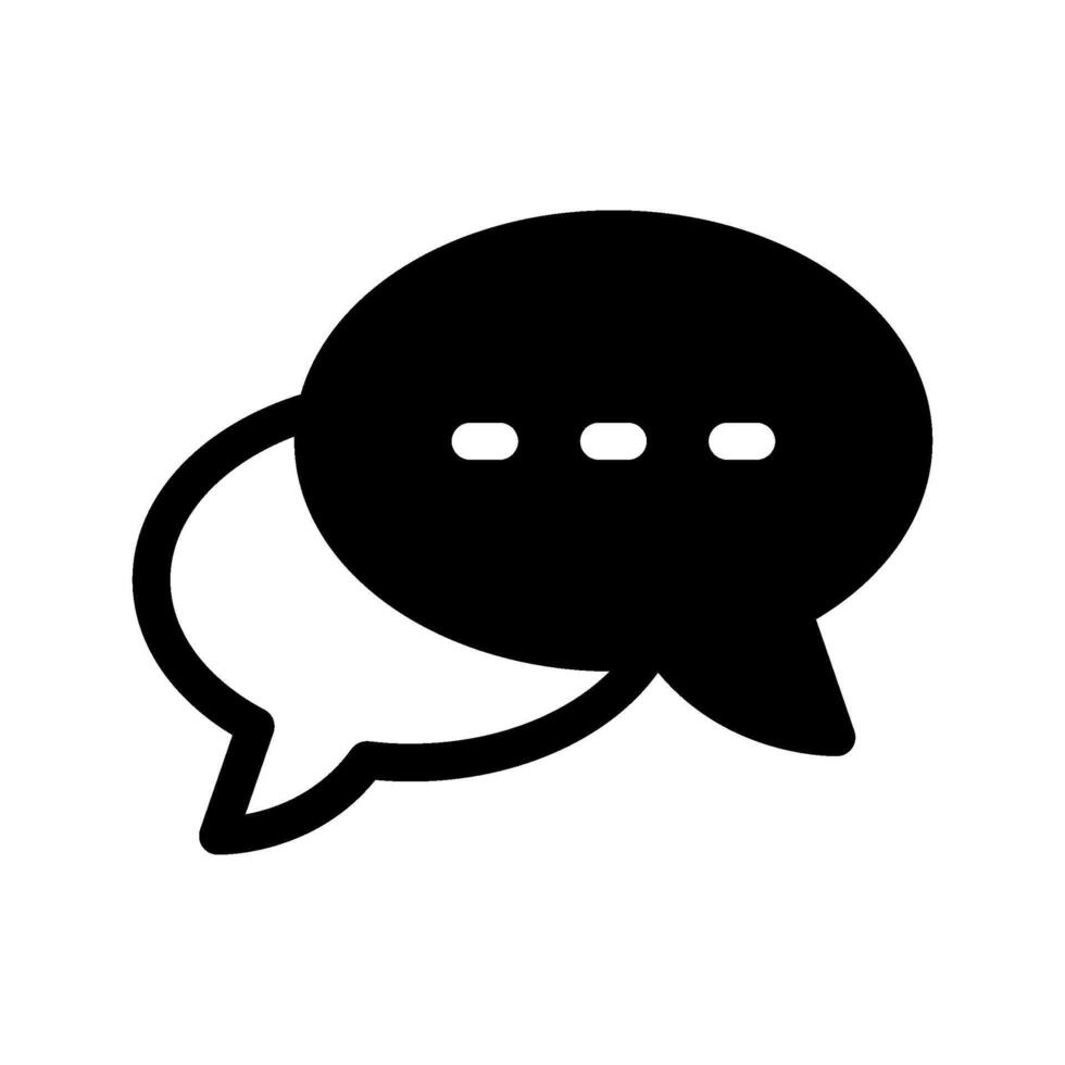 Chat Icon Symbol Design Illustration vector