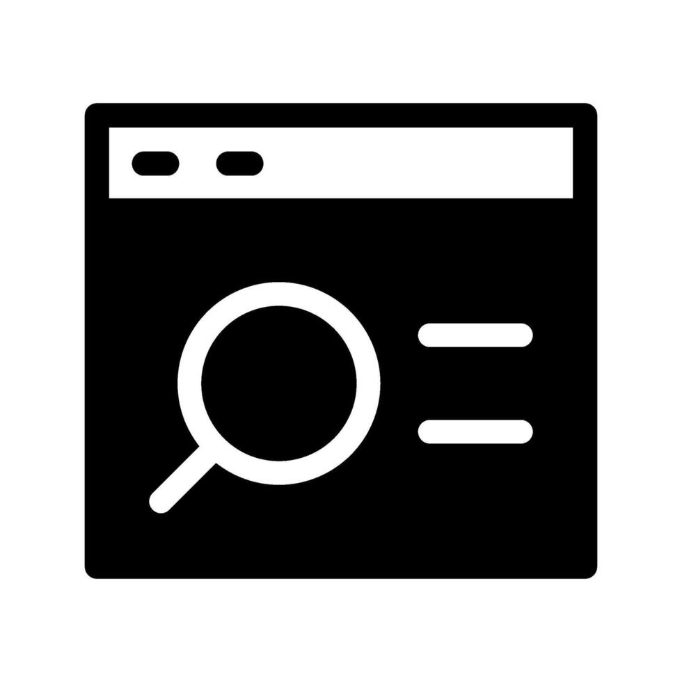 Search Icon Symbol Design Illustration vector