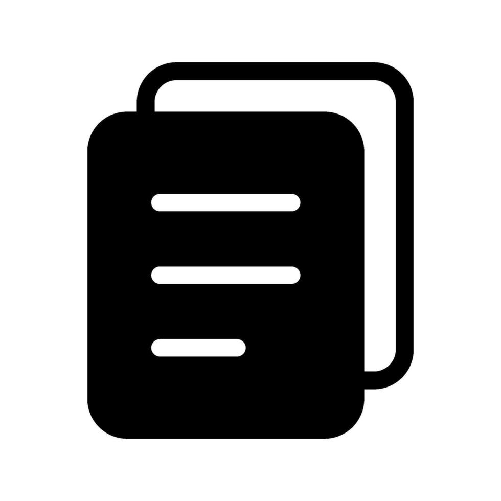 Document Icon Symbol Design Illustration vector