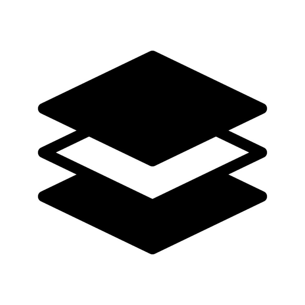 Layer Icon Symbol Design Illustration vector