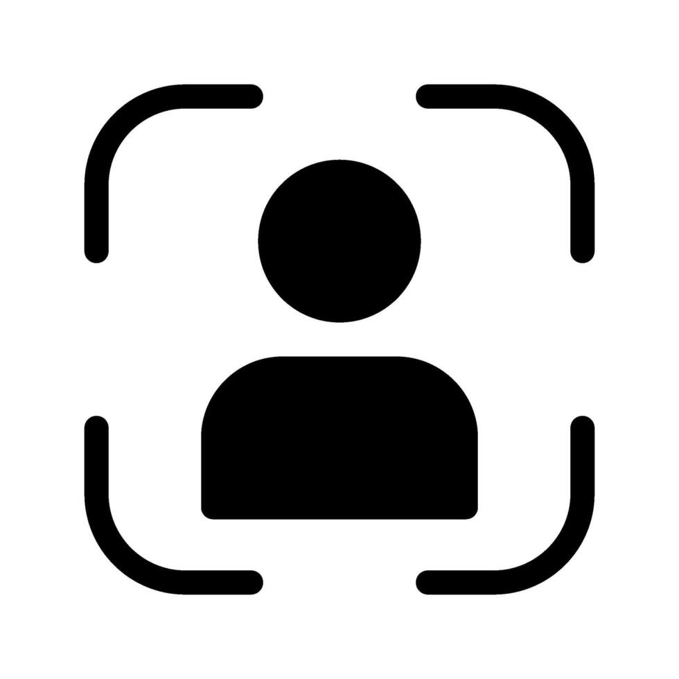 Focus Icon Symbol Design Illustration vector