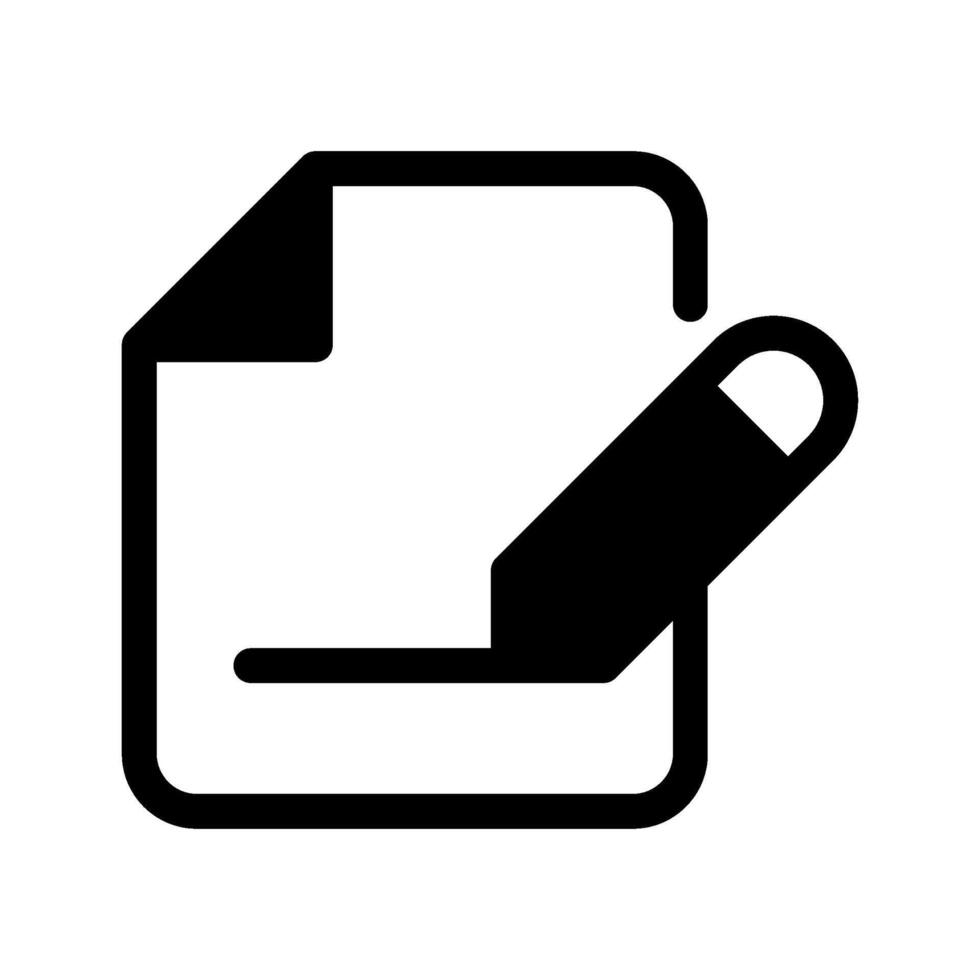 Writing Icon Symbol Design Illustration vector