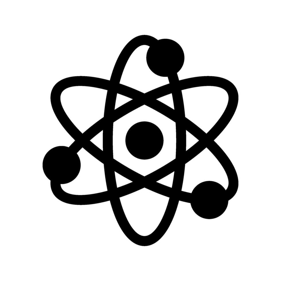 Atom Icon Symbol Design Illustration vector