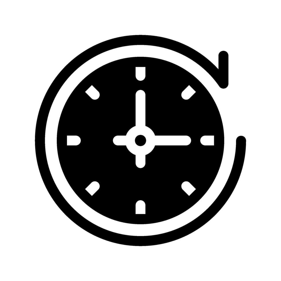 Time Icon Symbol Design Illustration vector