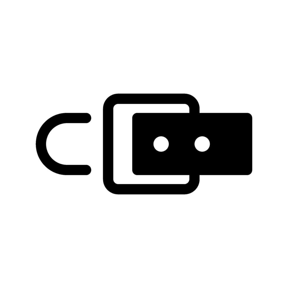 Belt Icon Symbol Design Illustration vector