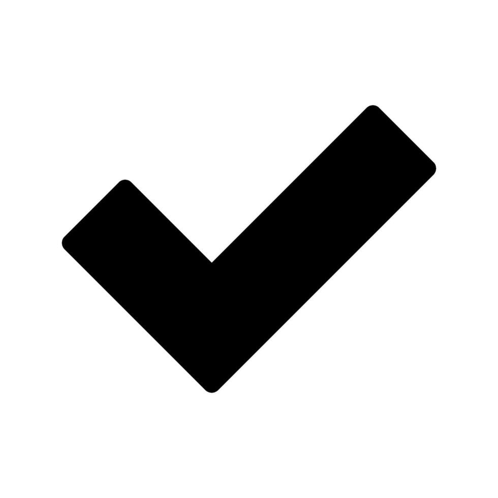 Check Icon Symbol Design Illustration vector