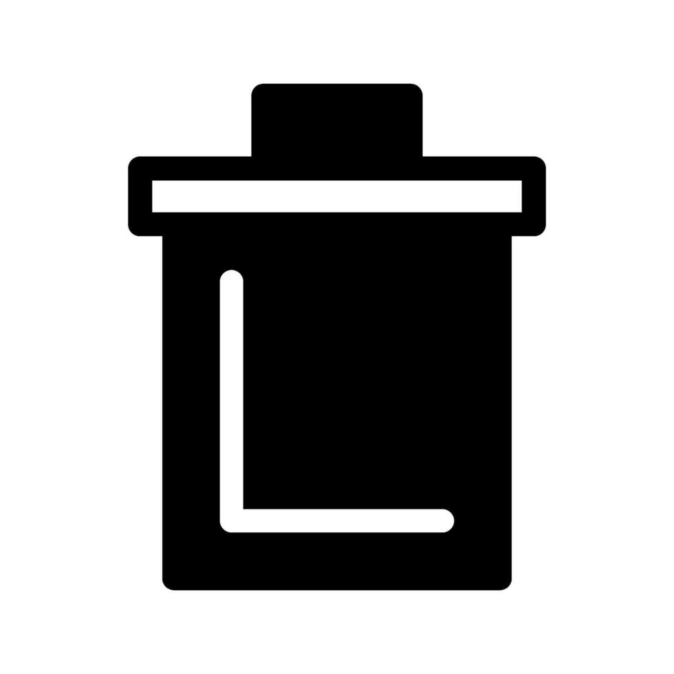 Trash Can Icon Symbol Design Illustration vector