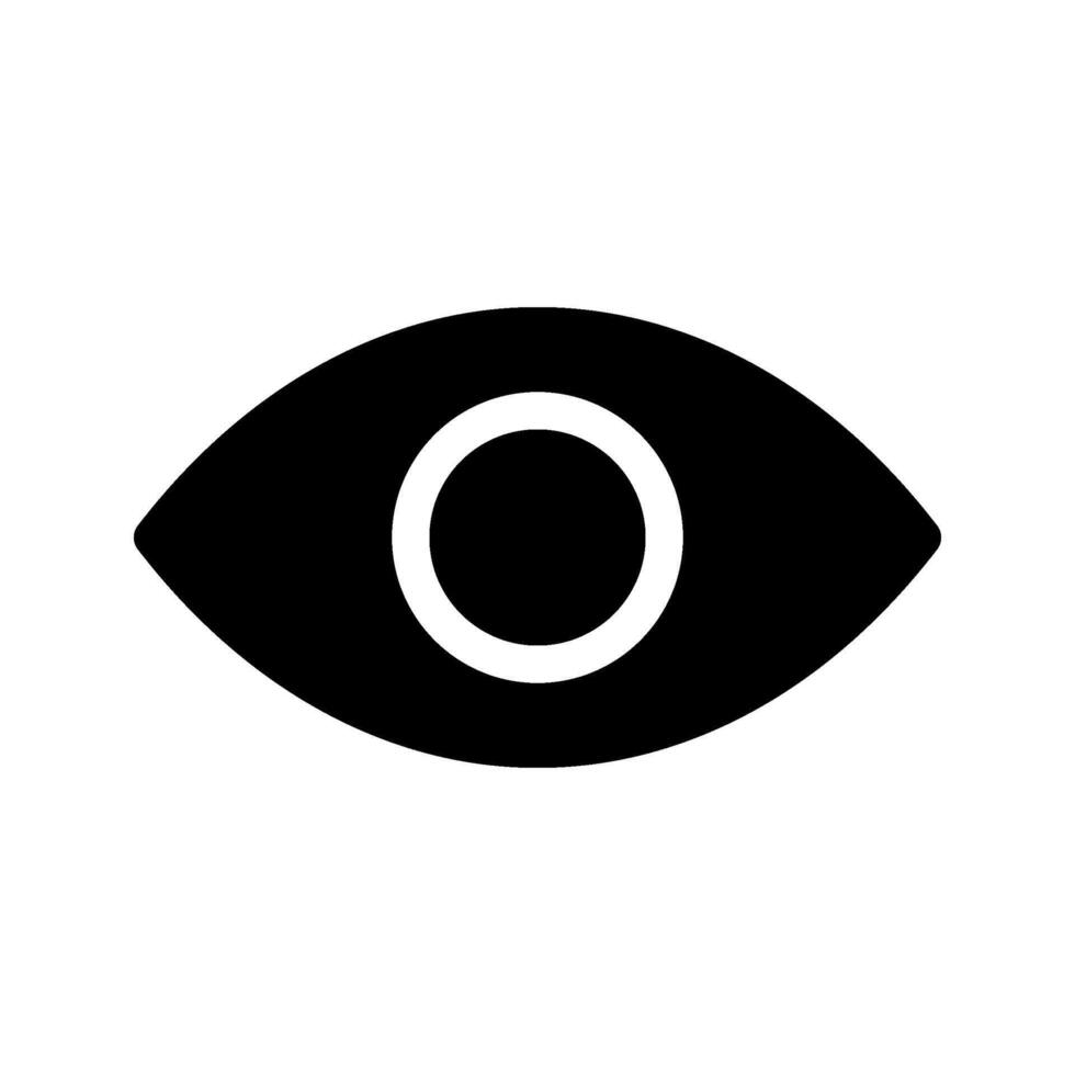 Eye Icon Symbol Design Illustration vector