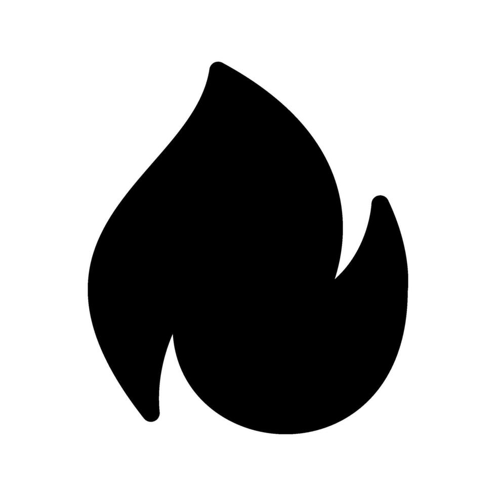 Fire Icon Symbol Design Illustration vector