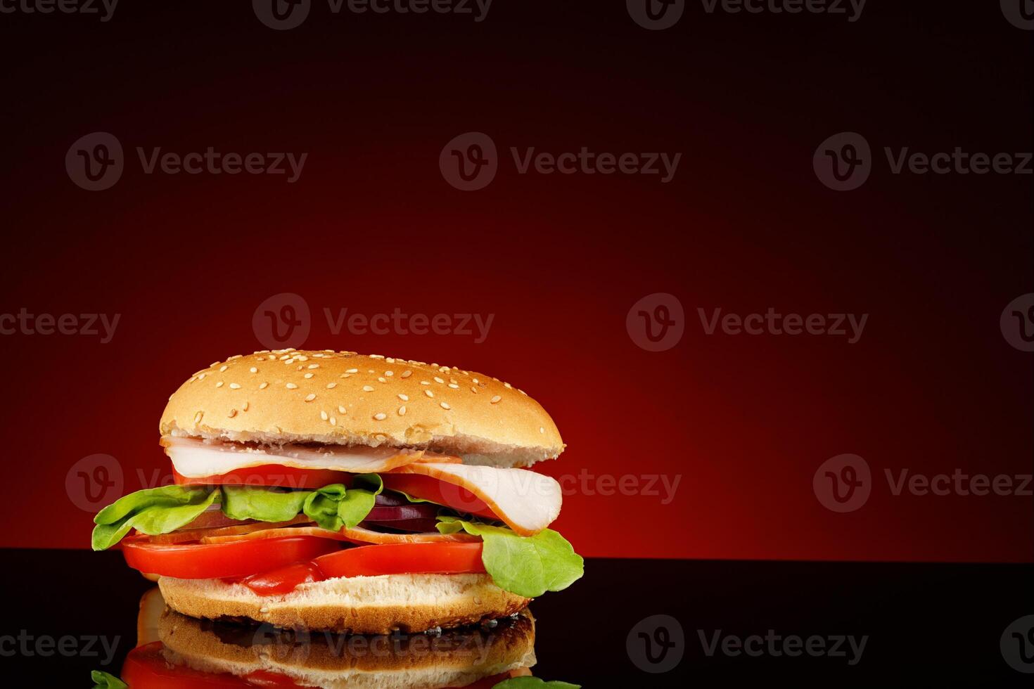 Nice burger place for text cope space. photo