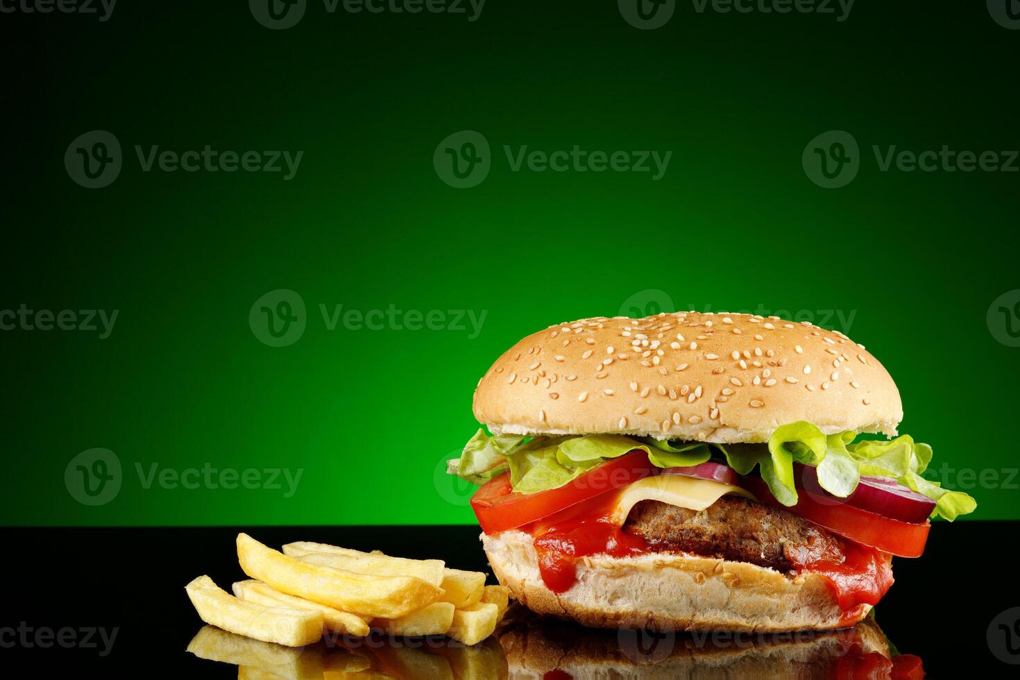 Nice burger place for text cope space. photo