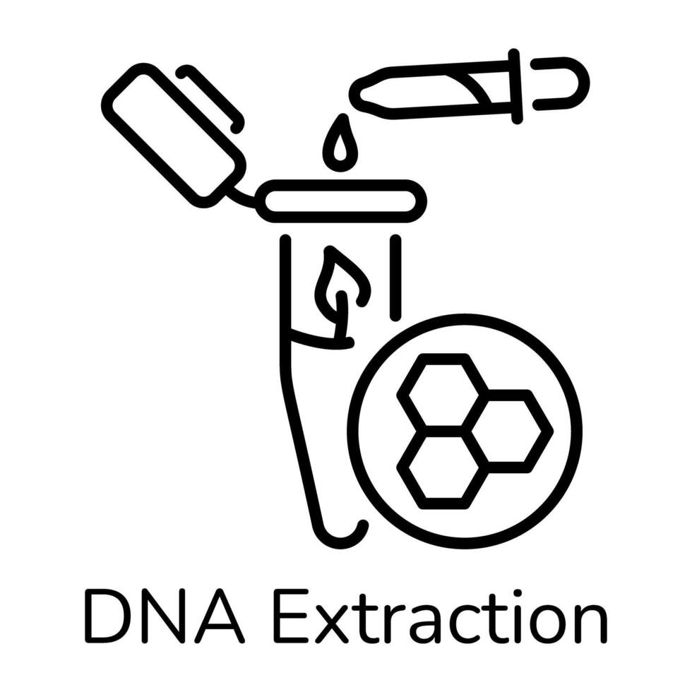 Trendy DNA Extraction vector