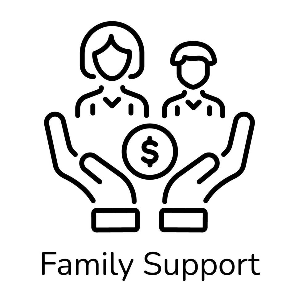 Trendy Family Support vector