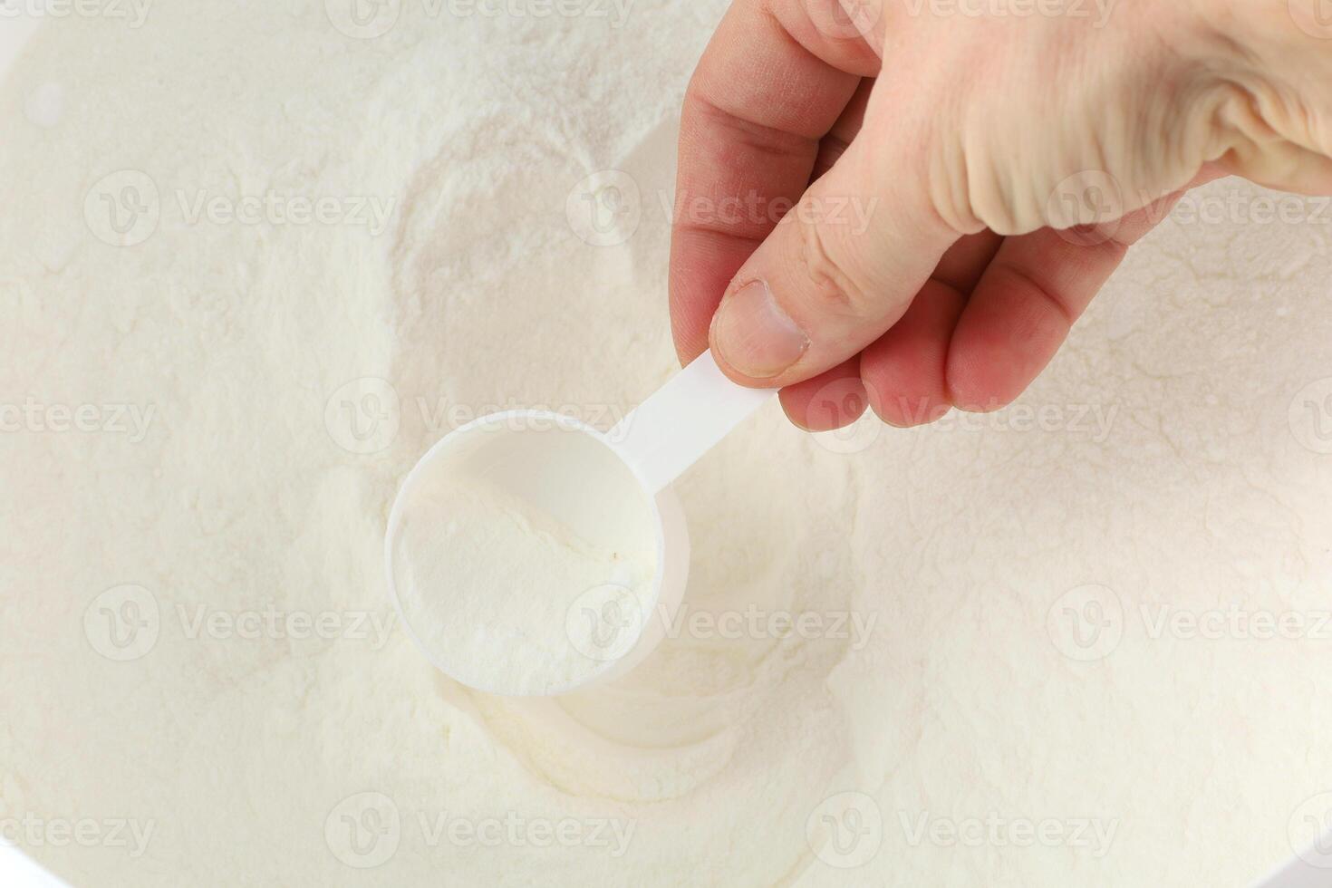 Gainer in a jar and a spoon. photo