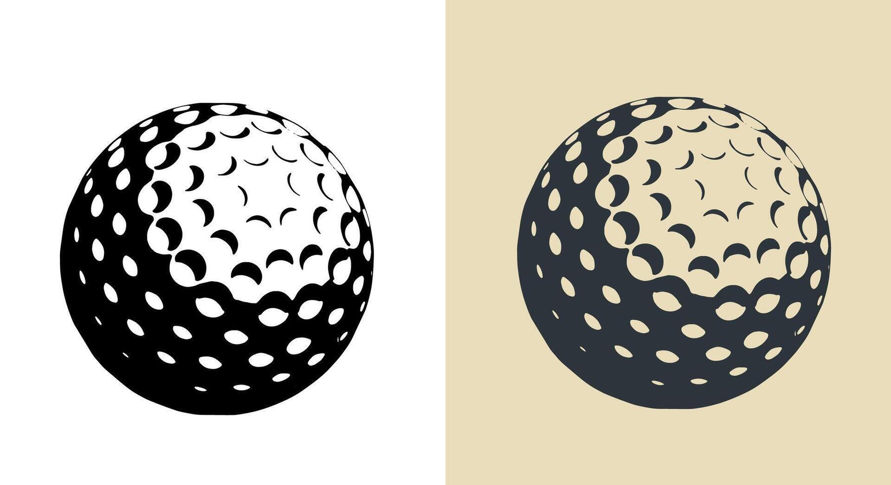 Golf ball illustrations 46421676 Vector Art at Vecteezy
