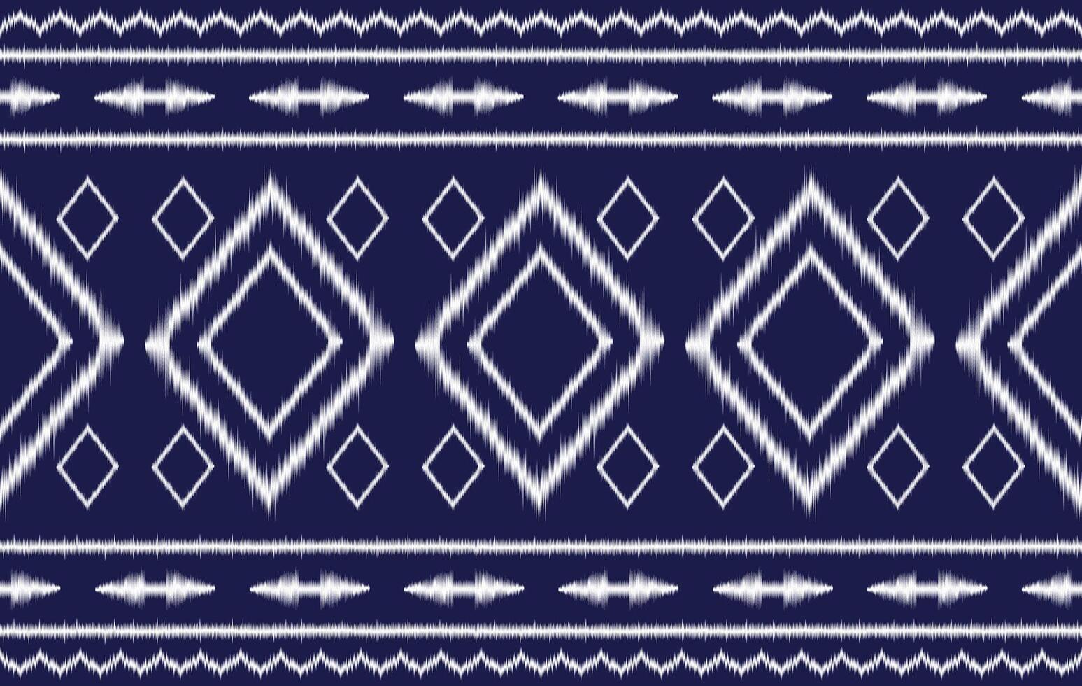 Geometric ethnic fabric seamless pattern colorful. traditional ikat ethnic style pattern. Designed for background ,wallpaper ,carpet ,clothing ,ikat pattern ,fabric ,embroidery ,textile art vector