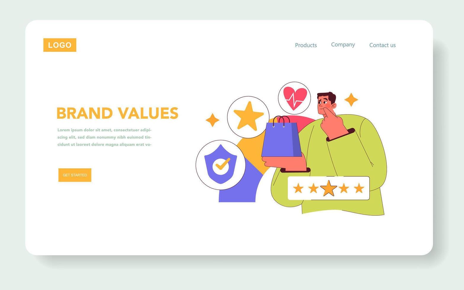 Millennials Targeting. Flat Illustration vector