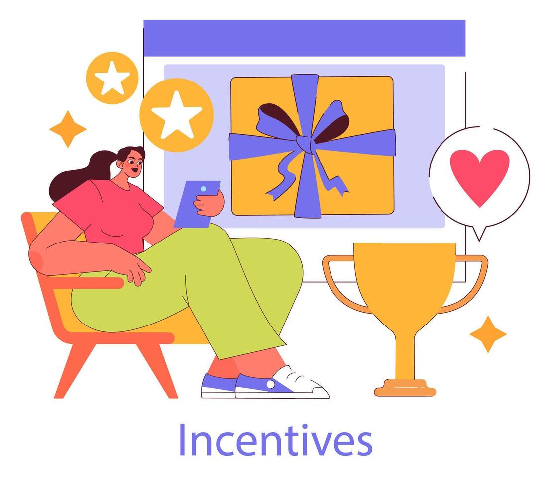 Millennials Targeting. Flat Illustration vector