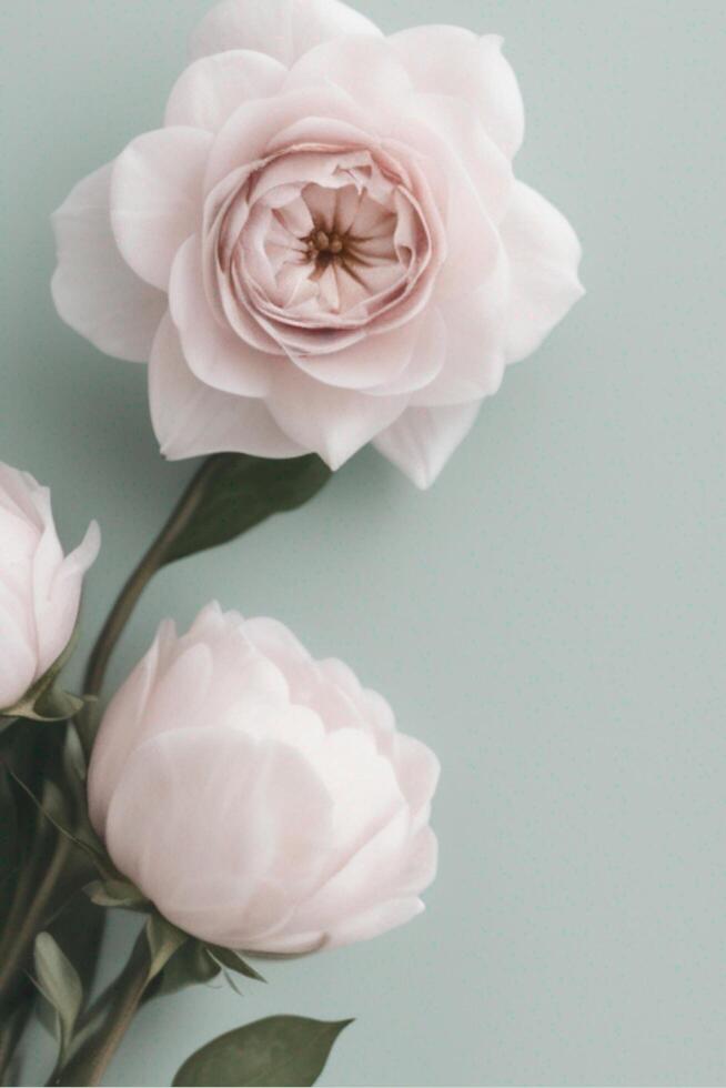 Simple serene background design photo