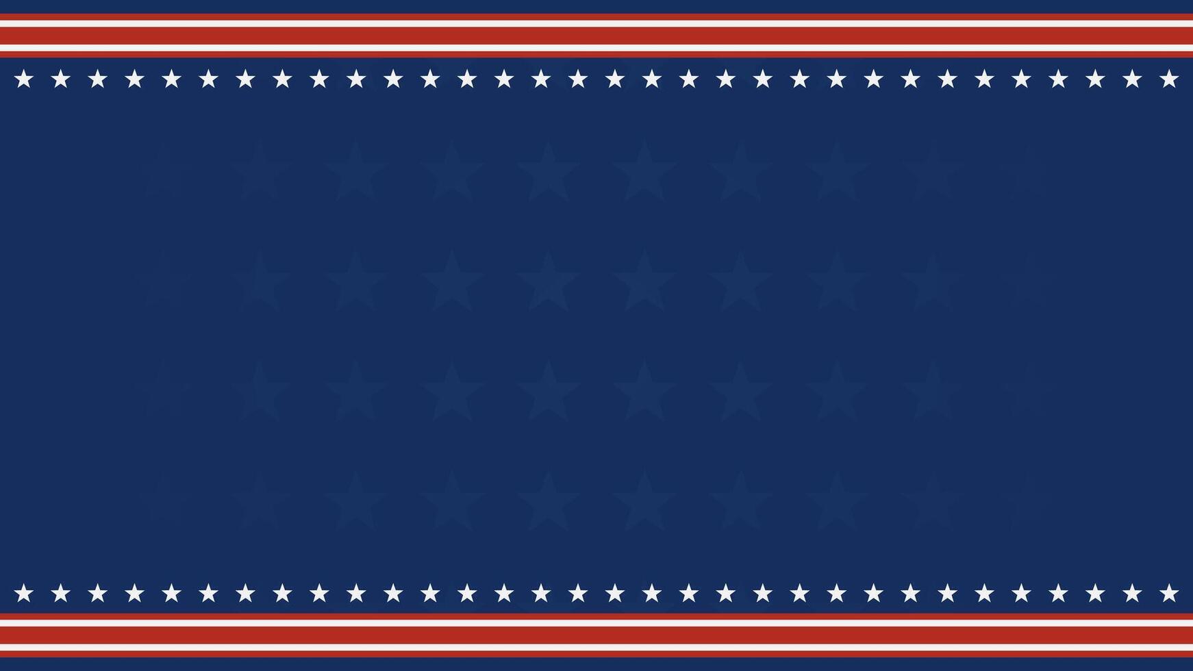 American template background with stars, red and white stripes suitable for celebrating important event vector