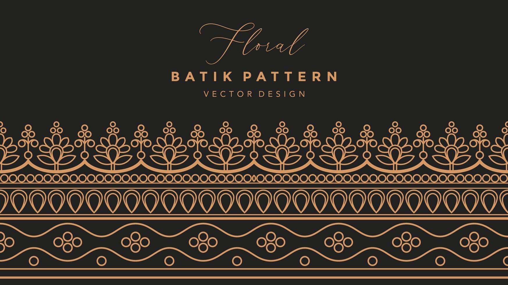 luxury traditional pattern background with ethnic elements and ornamental frame vector