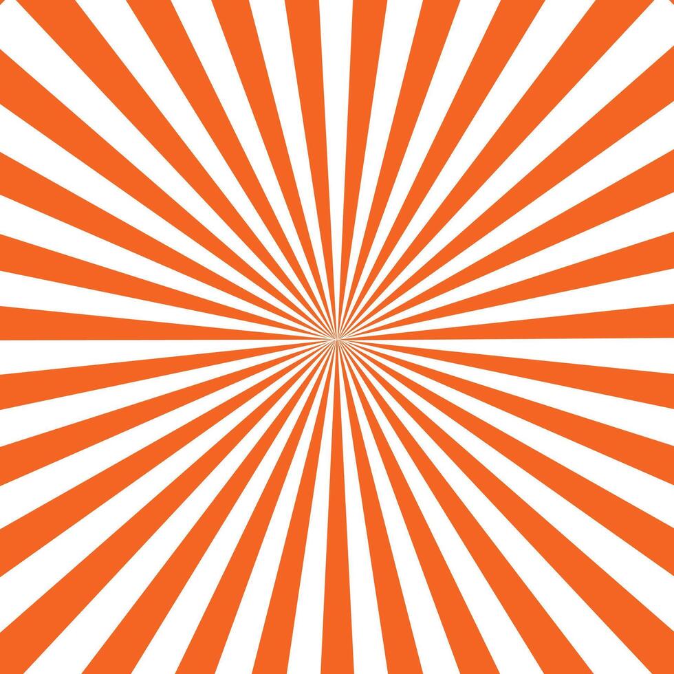 Orange and white Sunburst Pattern Background. Rays. Radial. Summer Banner. Exploding star burst texture japanese radius cartoon pattern sale banner price tag abstract eps editable vector