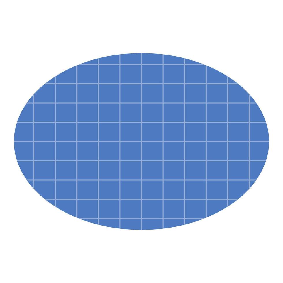 Geometric Shape with Grid textured, Element For Business Decoration Clipart vector