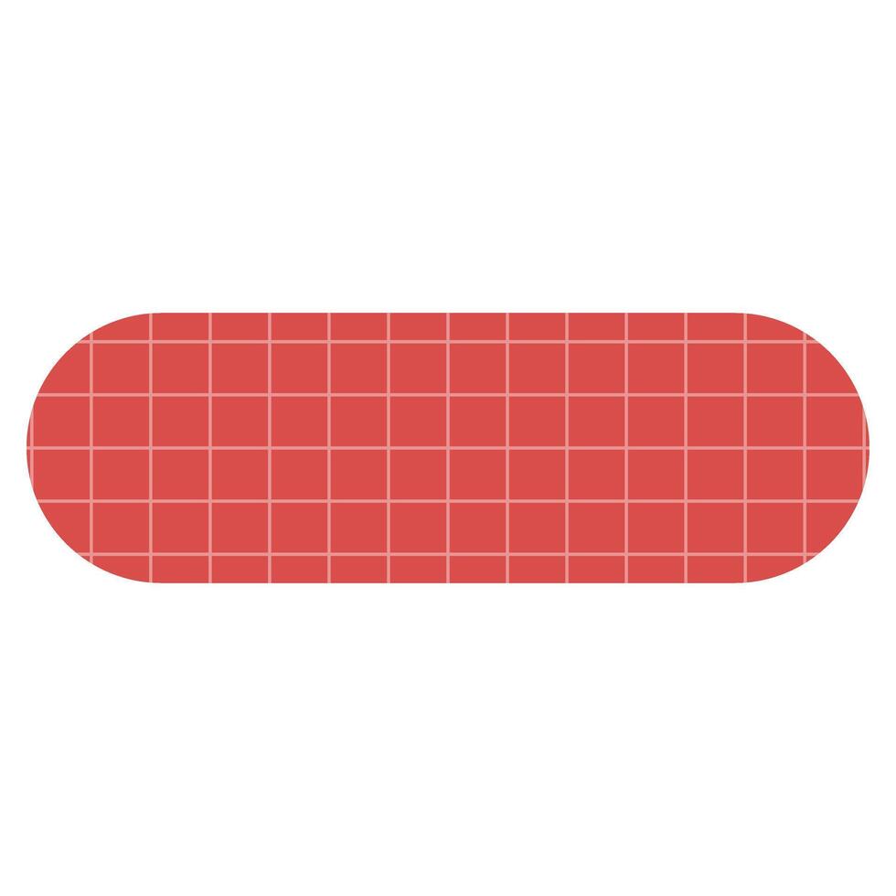 Geometric Shape with Grid textured, Element For Business Decoration Clipart vector