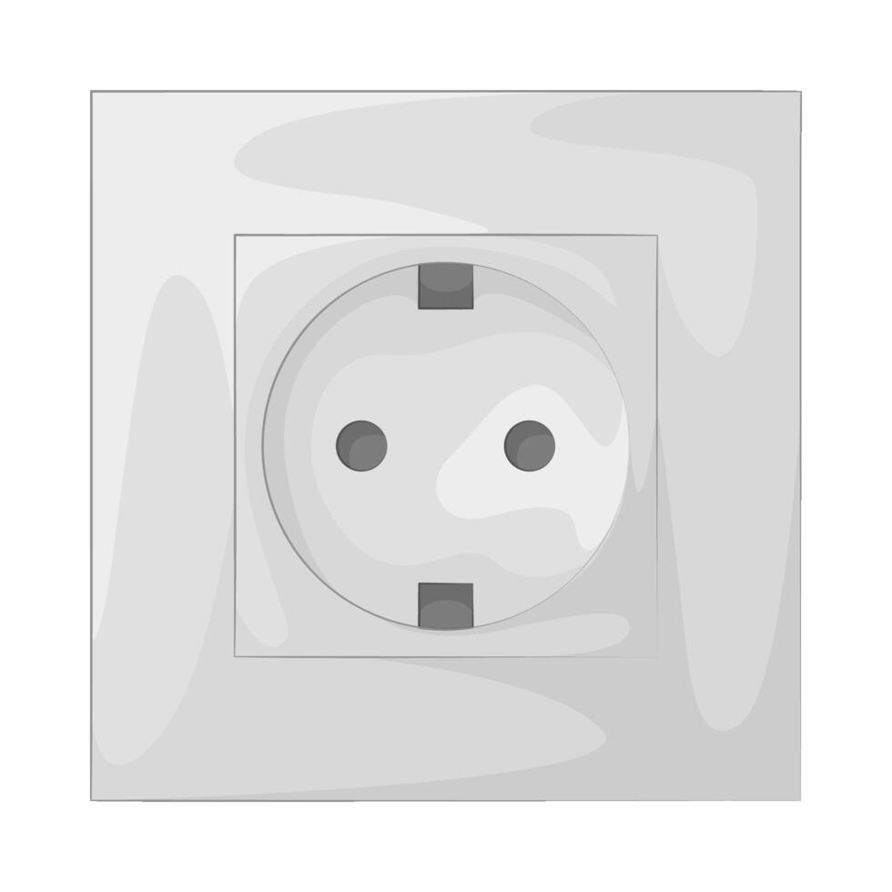 Illustration of socket vector