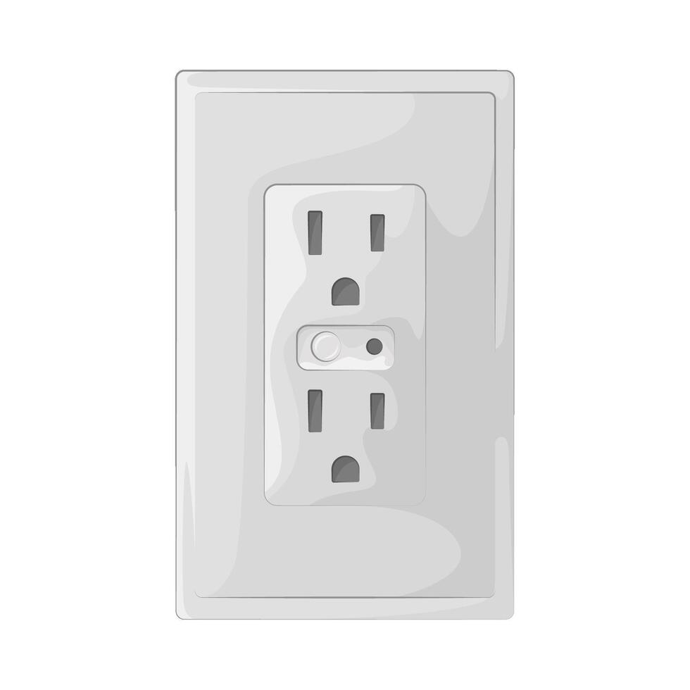 Illustration of socket vector