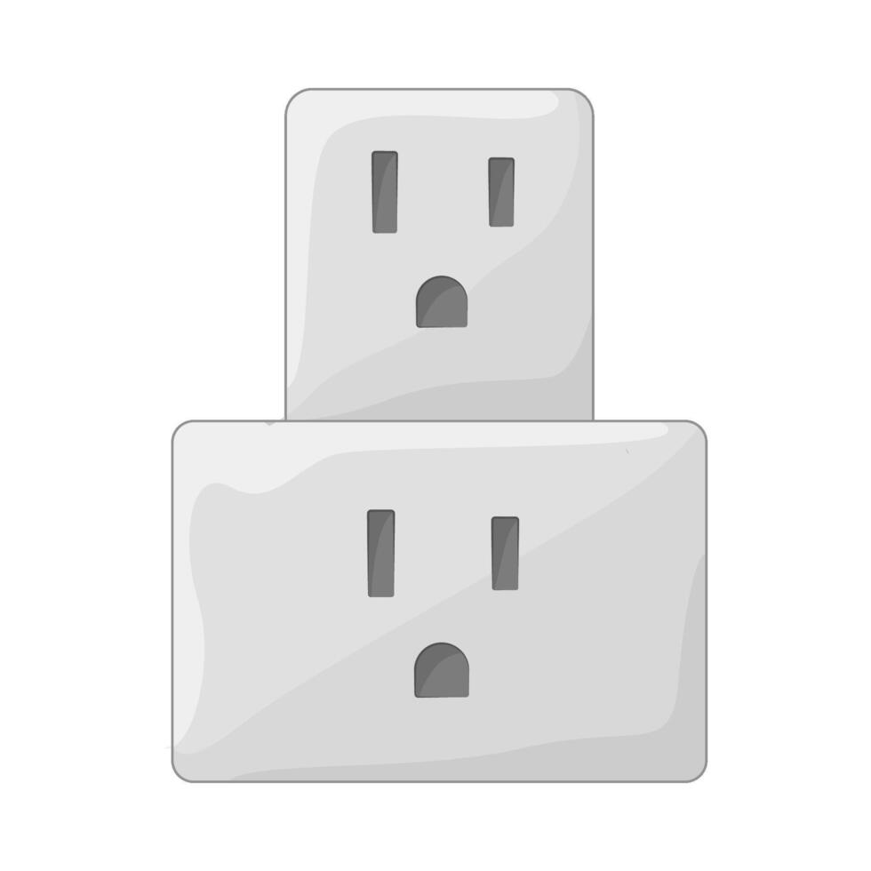 Illustration of socket vector