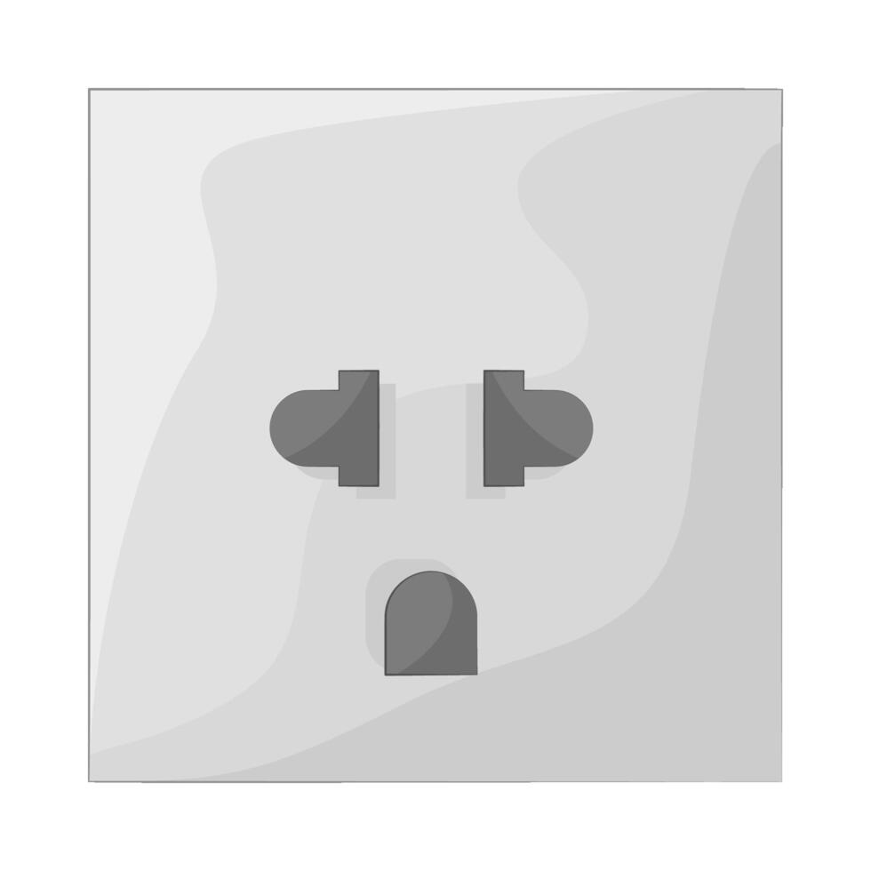 Illustration of socket vector