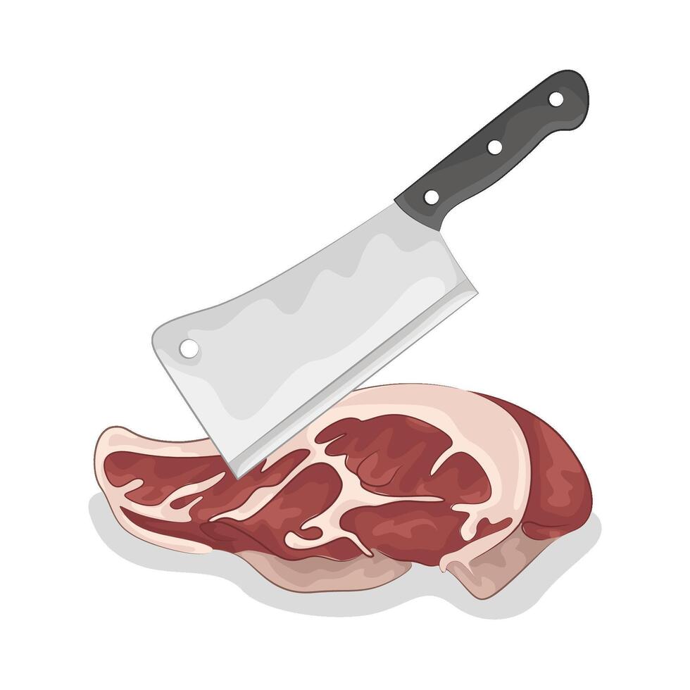 Illustration of meat vector