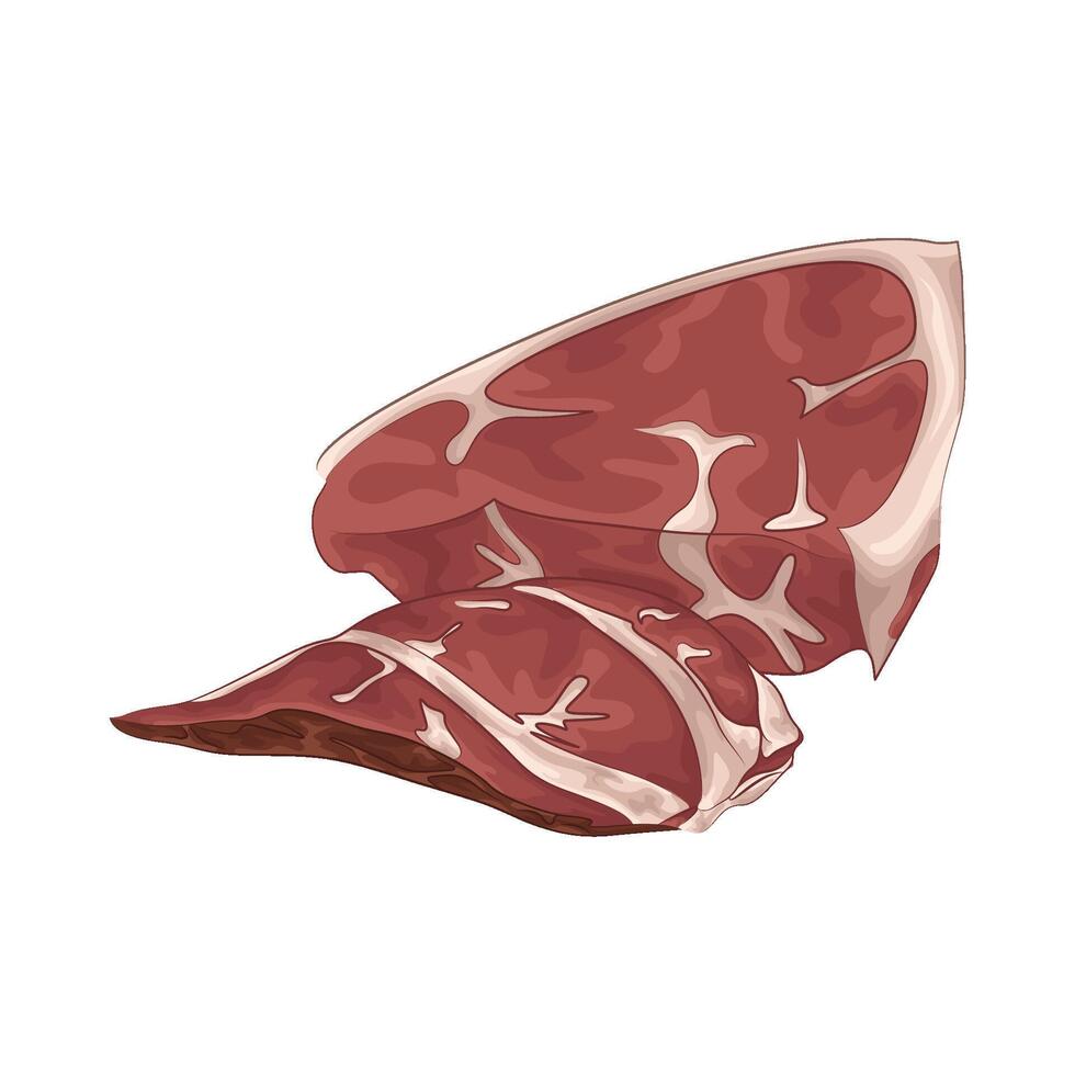 Illustration of meat vector