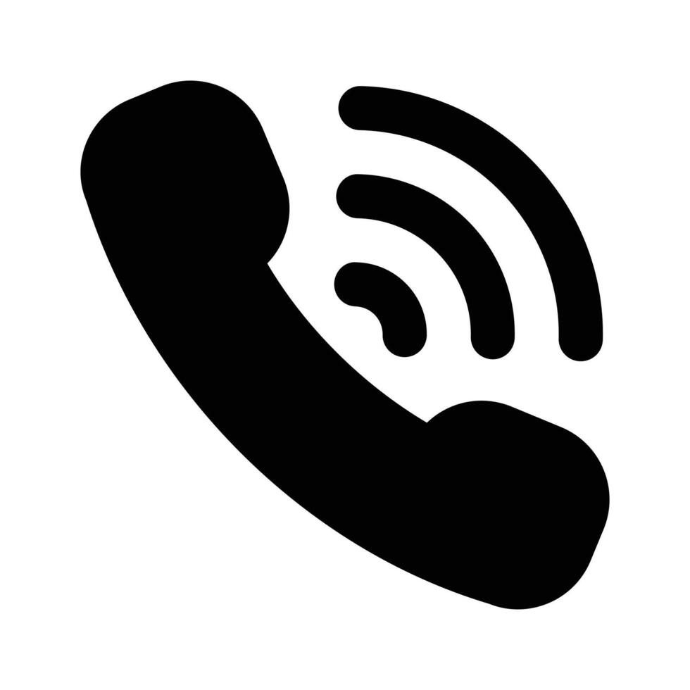 Phone, receiver, telephone design, pixel perfect icon vector