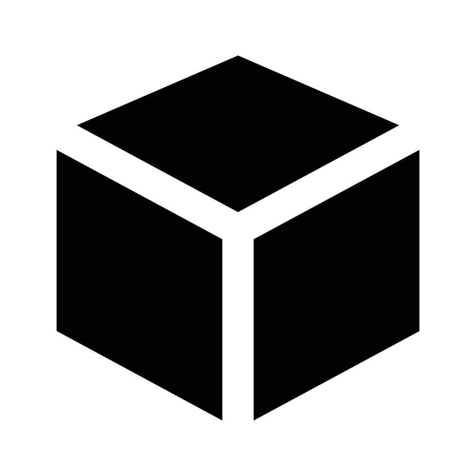 3d shape icon design, creatively designed package vector