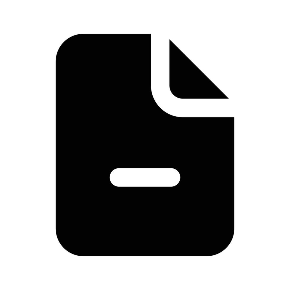Remove page icon design in modern and unique style vector