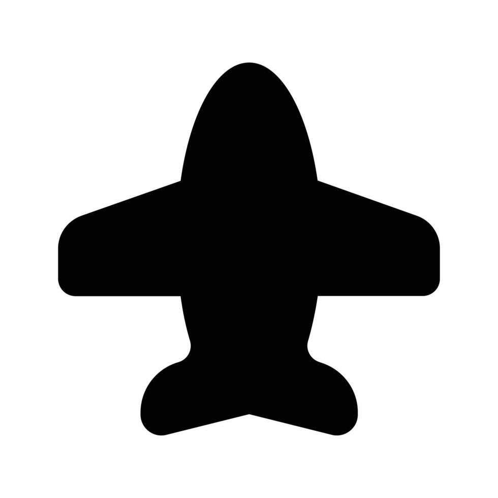 Aeroplane mode icon design in trendy style, premium vector