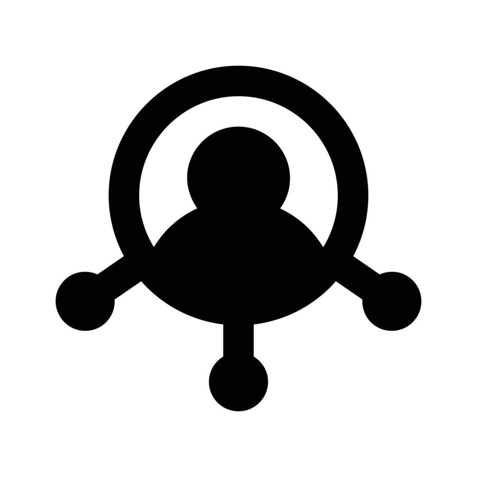 Get this amazing icon of team management in modern style vector