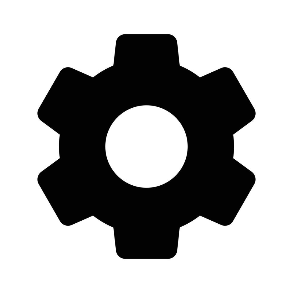 Premium of setting, user interface icon vector