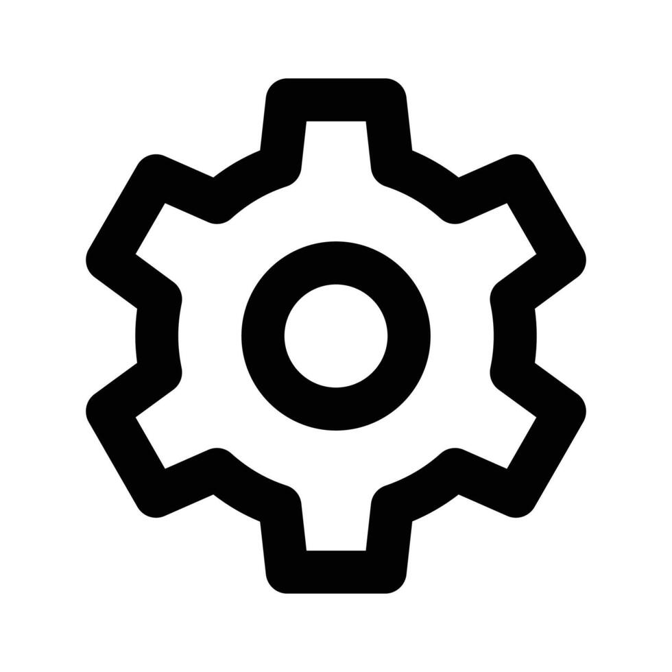 Premium of setting, user interface icon vector