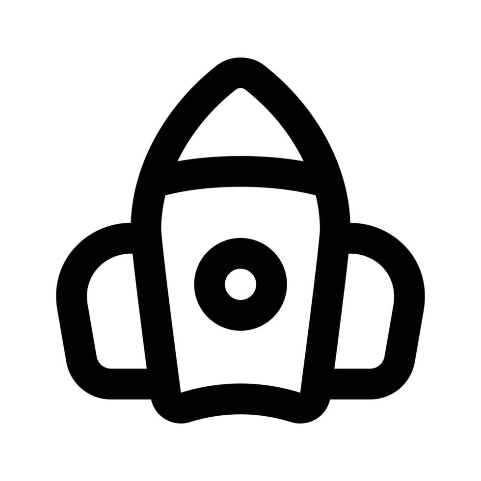 Creatively designed icon of startup, concept of business launching vector