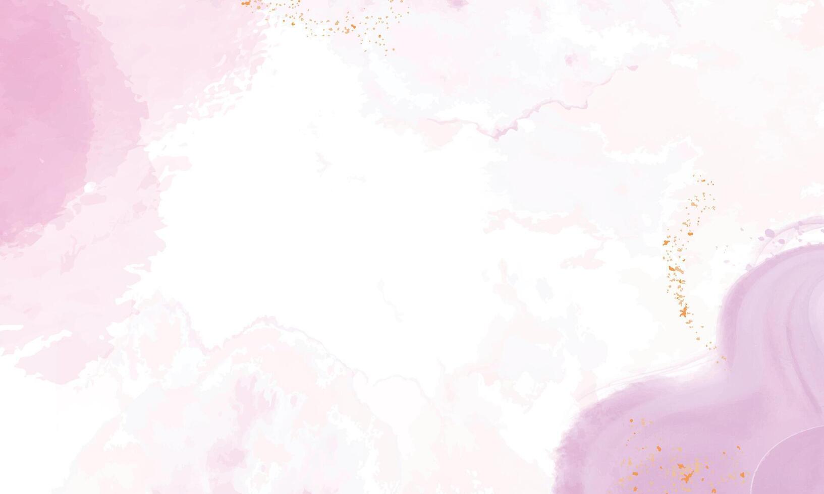 Hand painted watercolor abstract watercolor background vector