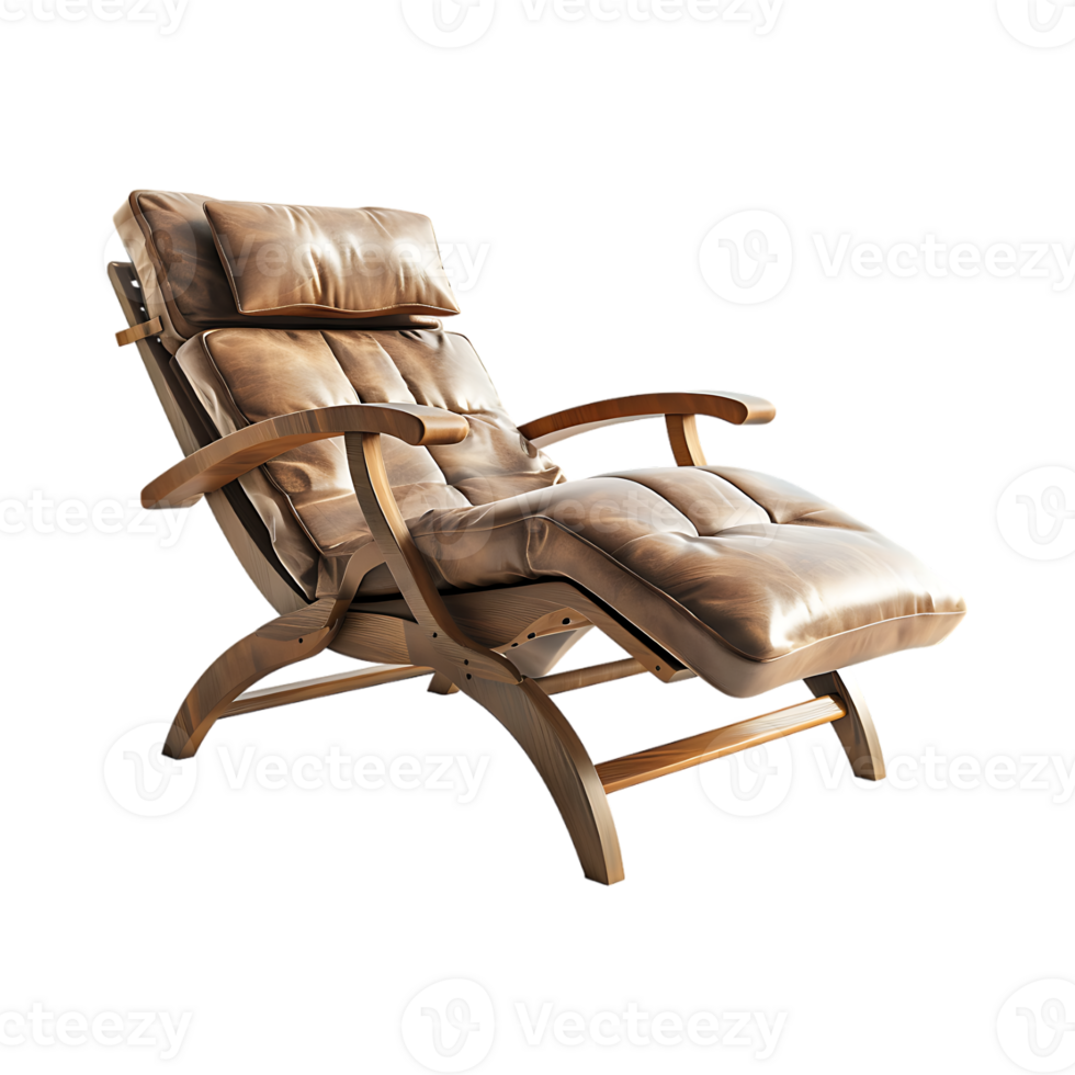 Modern Soft Chair Luxury on Transparent Background png