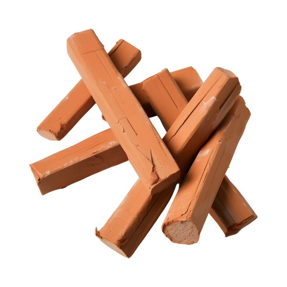 Wet Clay for Children's on Transparent Background png
