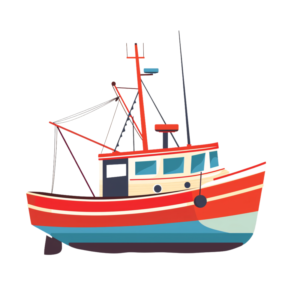 Vehicle element clipart in flat illustration png