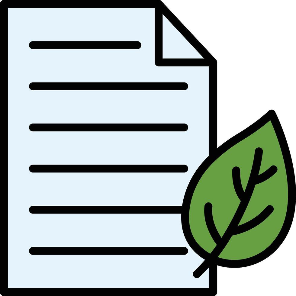 Organic Line Filled Icon Design vector