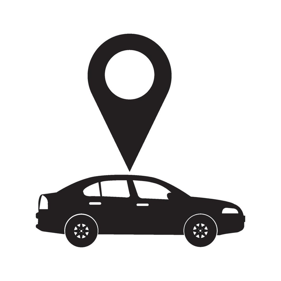 Car repair center icon vector