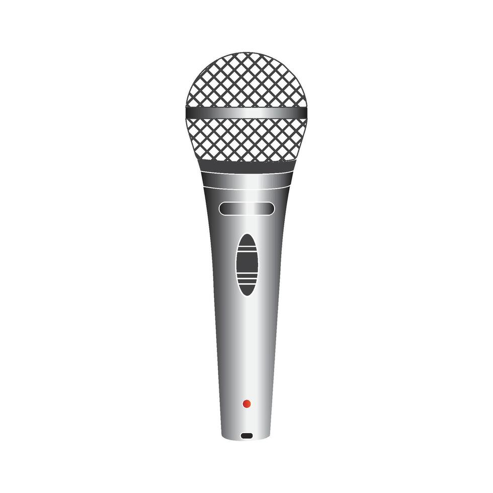 Microphone icon design vector