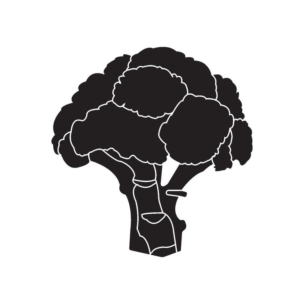 Broccoli icon design vector
